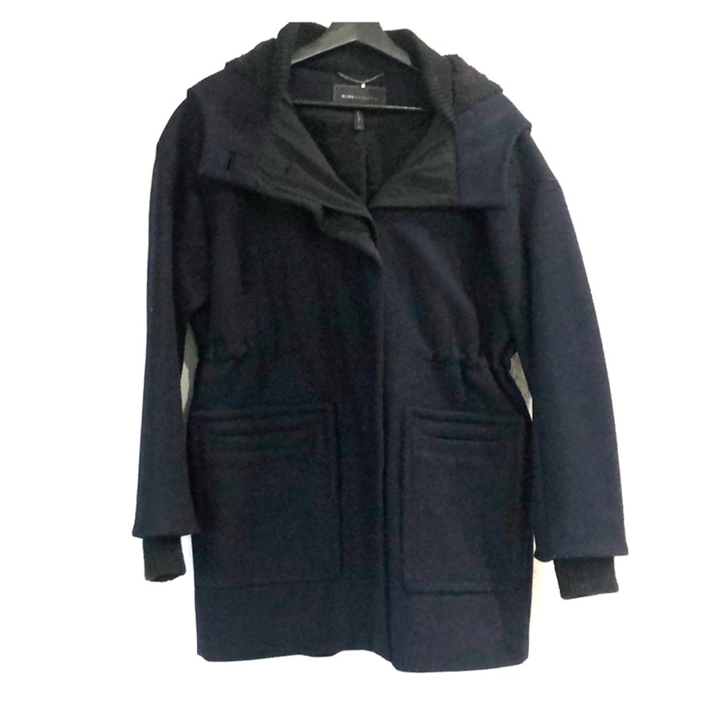 BCBGMAXAZRIA Hooded Coat Size XS